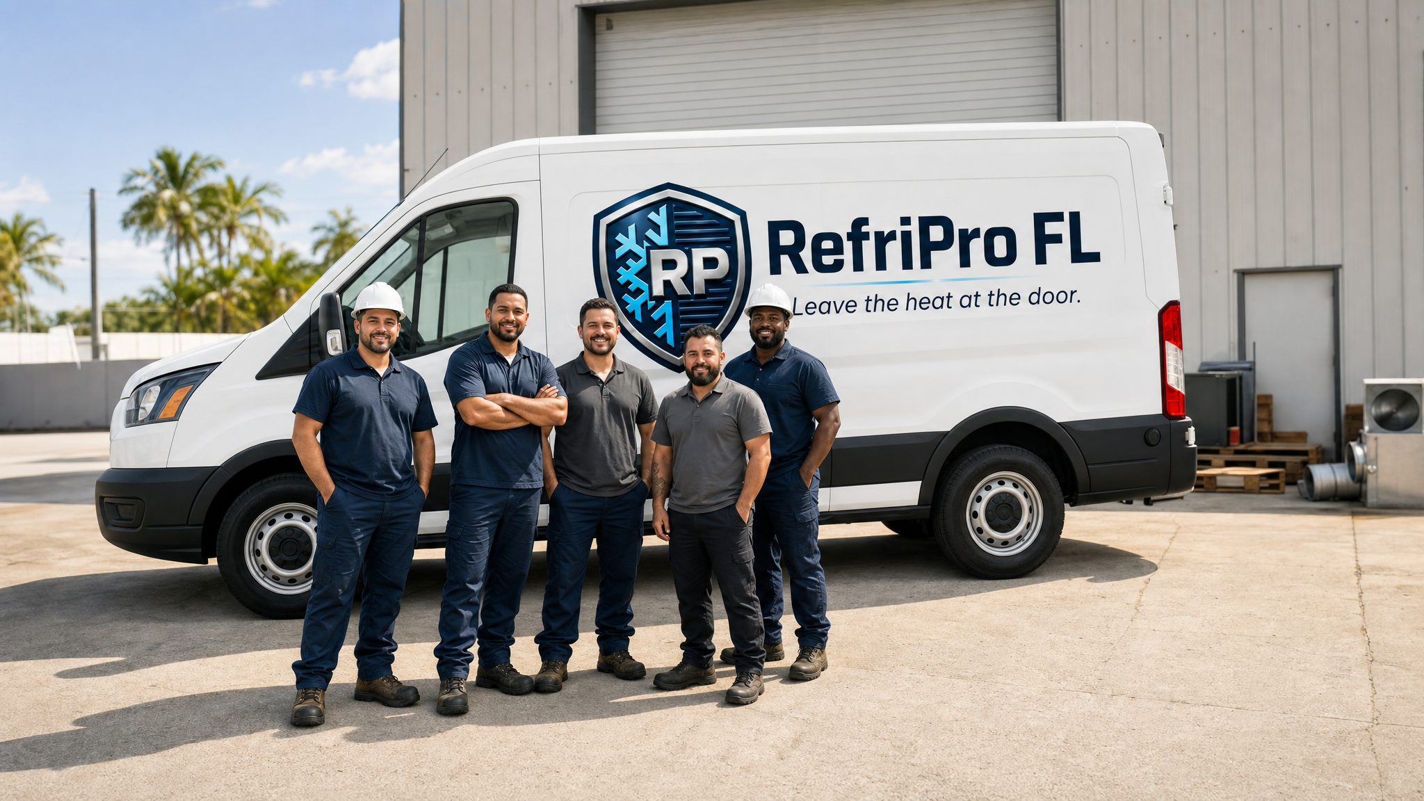 RefriPro FL professional HVAC team ready to serve South Florida